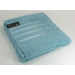 SATIN BATH TOWELS AQUA BLUE