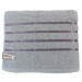 SATIN BATH TOWELS STEEL