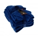 Satin Towel Set Sapphire 6pcs- 2 Bath/Hand/Face