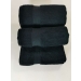 SIGNATURE HAND TOWEL 600GSM-BLACK 