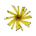 Hubo Carpenter Pencil- Yellow 10 Inch Traditional Oval