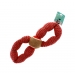 Red Braided Rope Toy With Tennis Ball Center