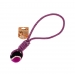 Wholesale Purple Rope Toy With Tennis Ball Attachment

