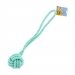 Green Knotted Rope Toy With Loop Handle

