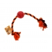 Basketball Rope Toy with Orange & Black Cord
