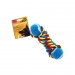 Wholesale Multi-colour Braided Rope Toy With Dual Tennis Balls