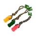 SQUEAKY TUG ROPE DOG TOY ASST
