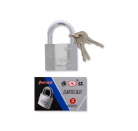  Wholesale Heavy Duty 50mm Silver Padlock