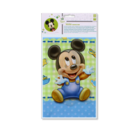  BABY MICKEY BIRTHDAY TABLE COVER - 120X180 CM