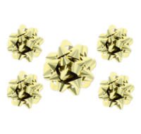 Shiny Decorative Brass Gold Bow