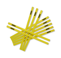 HUBO CARPENTER PENCIL- YELLOW 10" TRADITIONAL OVAL