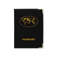 Passport Cover Black