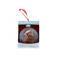 Charming Cocker Spaniel Bauble Ornament