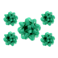 Green Polyprop Gift Bow