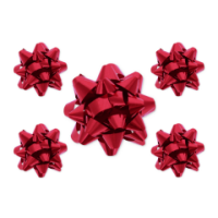 Red Gift Bow For Wrapping