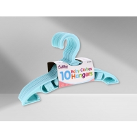 Wholesale Cuddles 10 Pack Assorted Baby Clothes Hangers