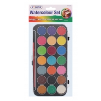 RYSONS WATER COLOUR 21 SET WITH BRUSH