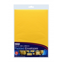 RYSONS 3 PADDED ENVELOPES SIZE D