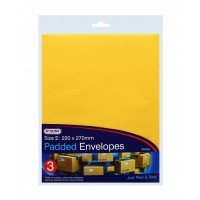 RYSONS 3 PADDED ENVELOPES SIZE E