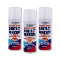 RYSONS INSTANT SPRAY CONTACT ADHESIVE 200ML