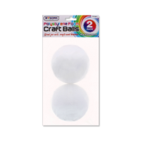 RYSONS POLYSTYRENE FOAM CRAFT BALLS 2 PACK