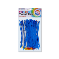 Metallic Twist Ties 600 Pack