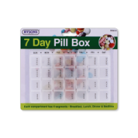 RYSONS 7 DAY WEEKLY PILL BOX