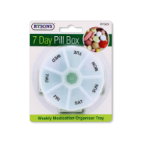 7 DAY ROUND PILL BOX