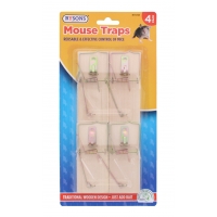 RYSONS MOUSE TRAPS 4 PACK
