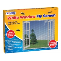 RYSONS WINDOW FLY SCREEN - WHITE