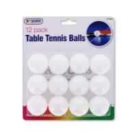 TABLE TENNIS BALLS 12 PACK