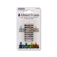RYSONS MIXED FUSES 8 PACK
