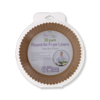 Round Air Fryer Liners 30pk 16 x 4.5 cm
