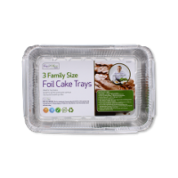 3 Foil Cake Trays