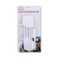 Fig & Olive Spatula Set 5 Pc Assorted