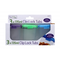 FIG & OLIVE CLIP LOCK TUBS 3 PC 135ML