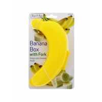 BANANA CASE WITH FORK