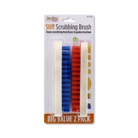 JIATING STIFF SCRUBBING BRUSHES 2 PC