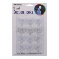 SUCTION HOOKS 12 PACK