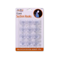 SUCTION HOOKS 12 PACK