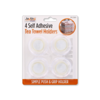 JIATING SELF ADHESIVE TEA TOWEL HOLDERS 4 PCS