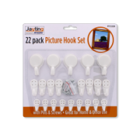 JIATING WALL HOOK WITH NAILS 22 PACK
