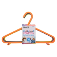 JIATING CHILDREN CLOTHES HANGERS ASSORTED 10 PC