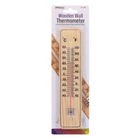 JIATING WOODEN WALL THERMOMETER