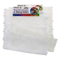 JIATING DECORATIVE OBLONG DOILIES 30X40CM 2 PACK