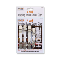 IRONING BOARD COVER CLIPS 4 PACK