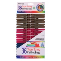 JIATING SUPER STRONG CLOTHES PEGS 36 PC