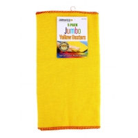 JIATING JUMBO YELLOW DUSTERS 5 PACK