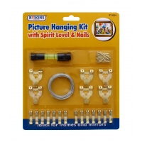 RYSONS PICTURE HANGING KIT + LEVEL 