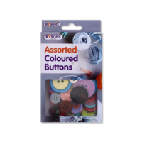 Assorted Coloured Buttons